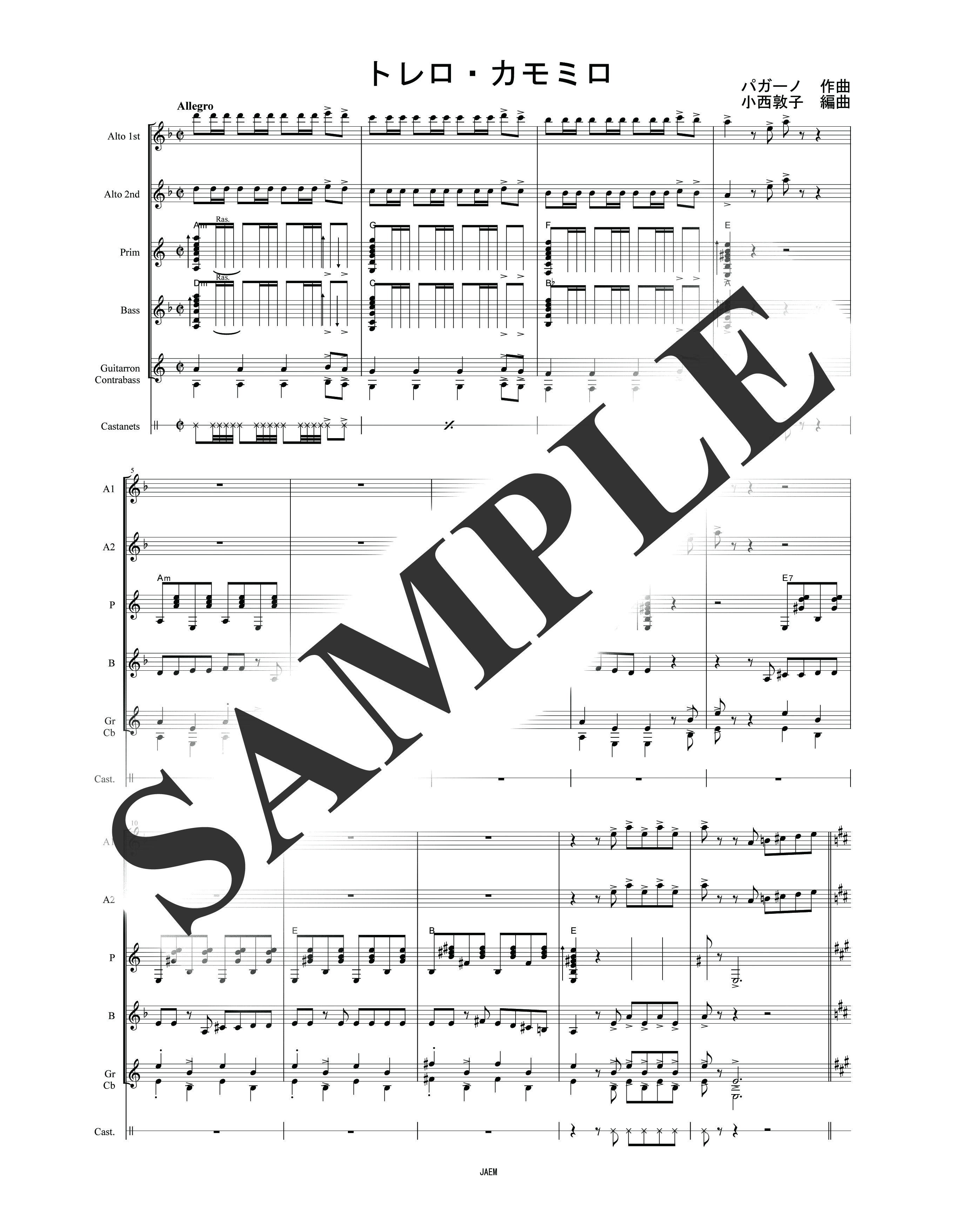 『映画音楽・民謡・その他』／トレロカモミロ