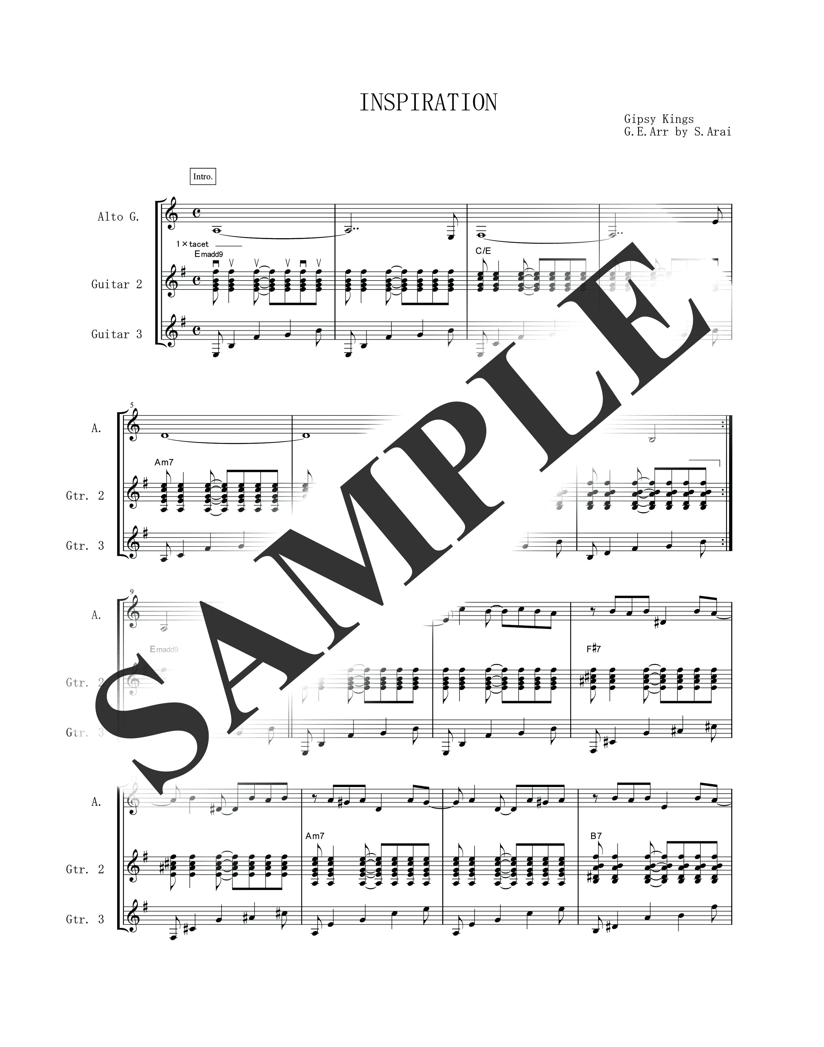 ジプシーキングズ／インスピレーション