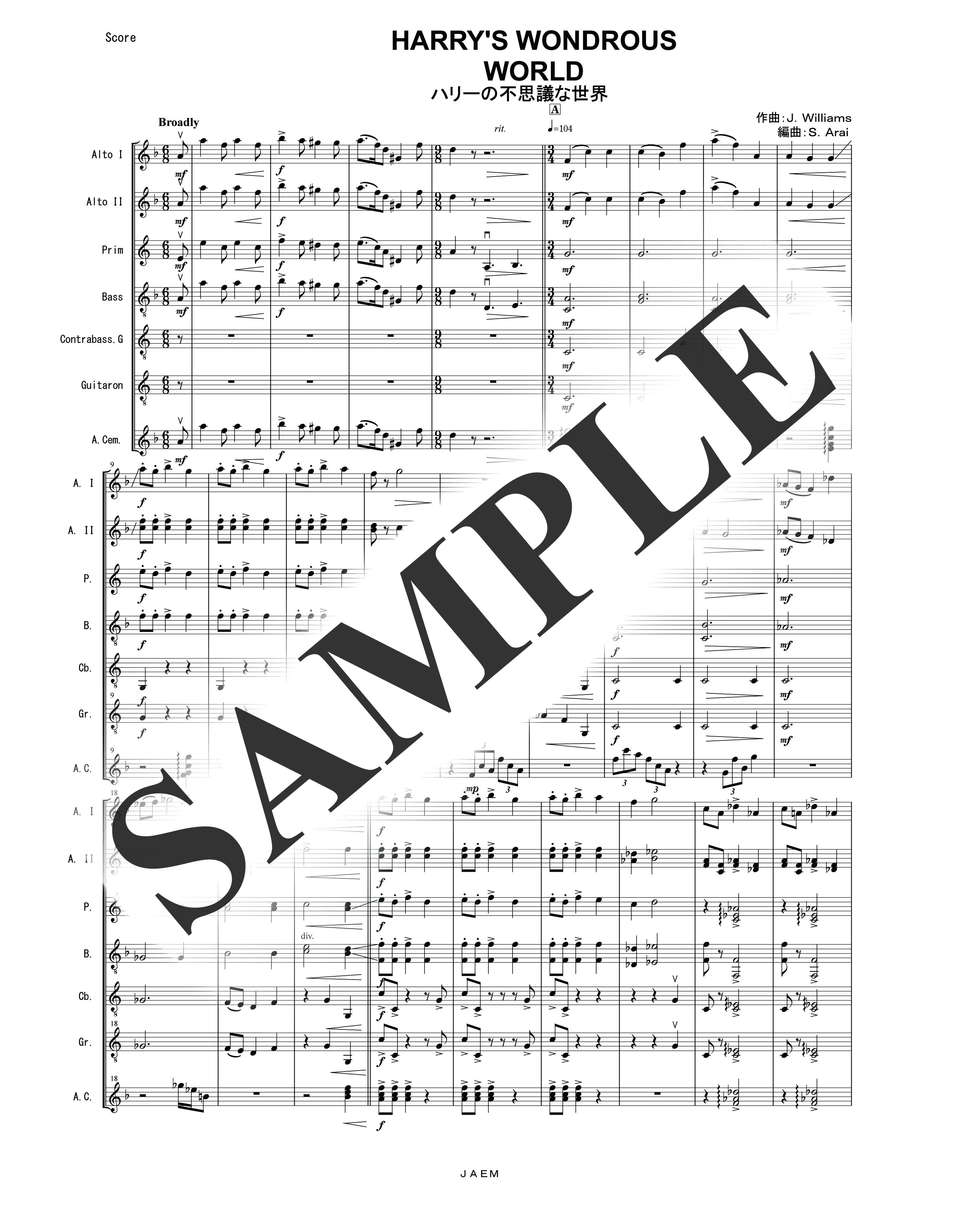 J.ウィリアムズ／ハリーの不思議な世界